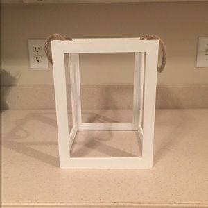 Homemade Wooden lantern